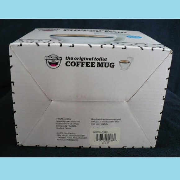 Big Mouth Toilet Coffee Mug /Candy Dish Cup Fun Gag Gift Unique Novelty - Picture 6 of 7